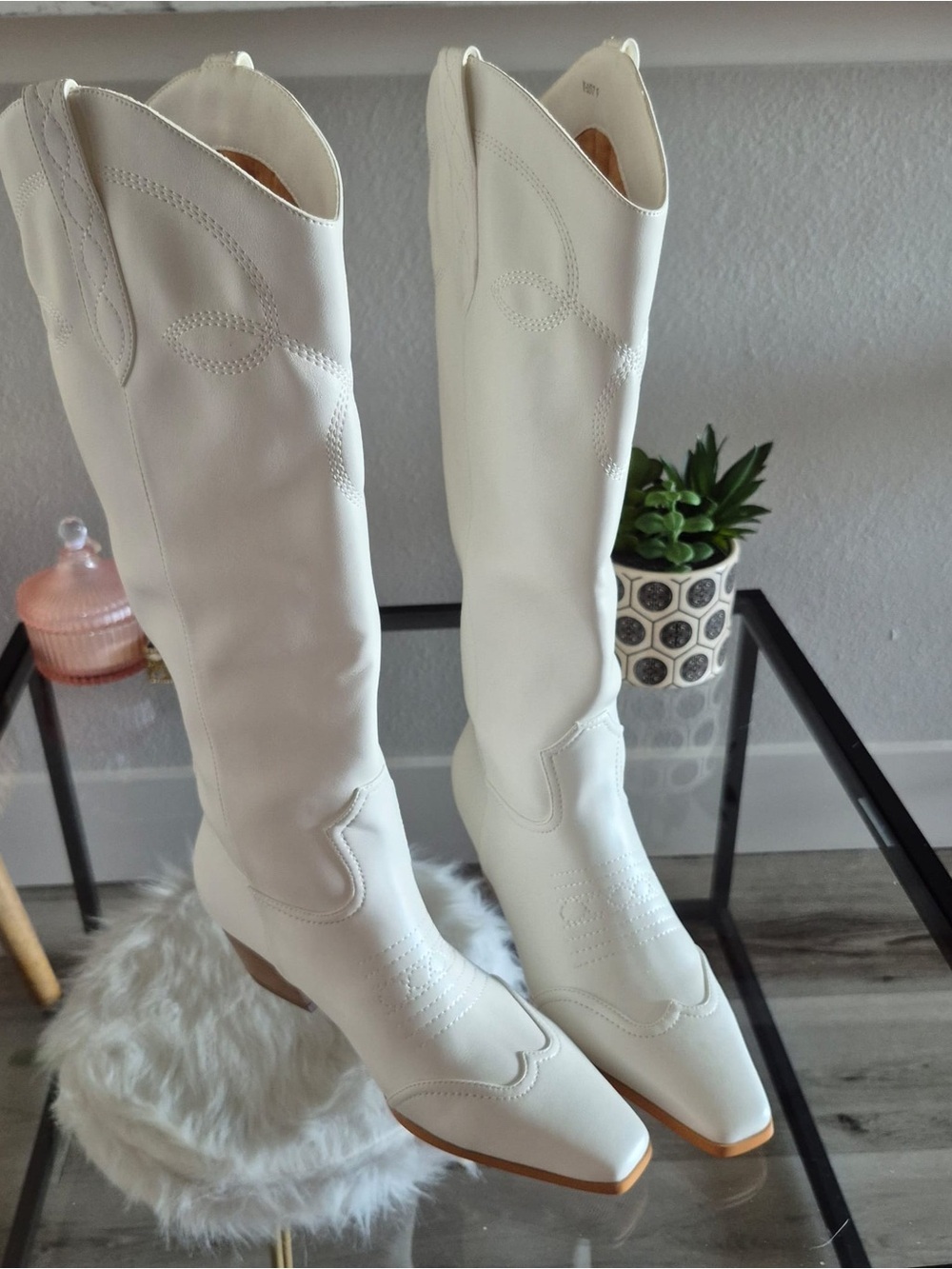 White Cowgirl Boots